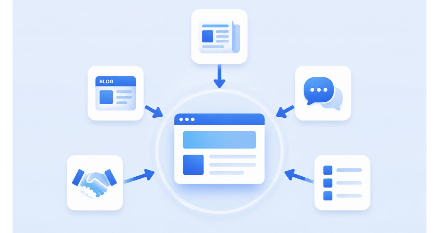 Các nguồn Referral Traffic phổ biến: báo điện tử, blog, diễn đàn, danh bạ, đối tác liên kết
