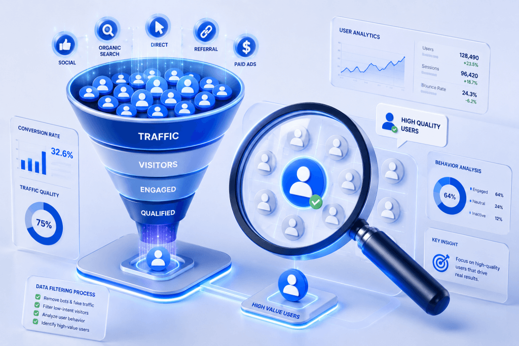 3 tiêu chí đánh giá traffic website chất lượng