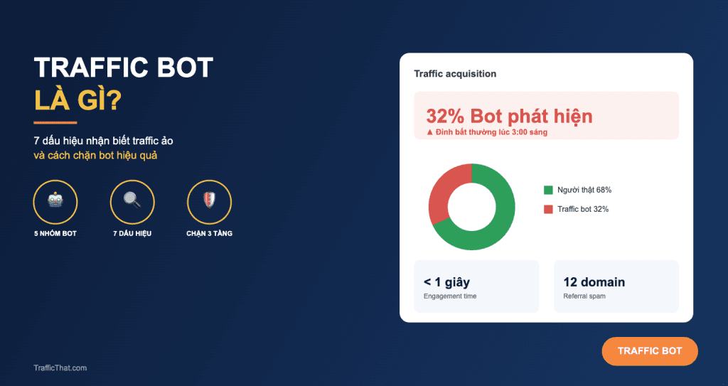 Traffic Bot Là Gì? 7 Dấu Hiệu Nhận Biết Traffic Ảo Trên Google Analytics