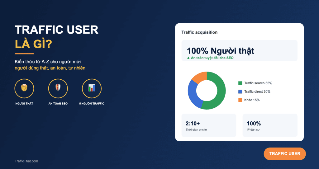 Traffic User Là Gì? Kiến Thức Từ A–Z Cho Người Mới (2026)