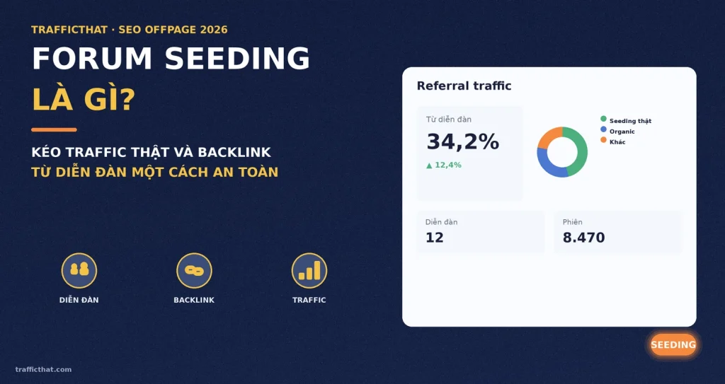 Forum Seeding Là Gì? Cách Seeding Diễn Đàn Kéo Traffic Và Backlink An Toàn (2026)
