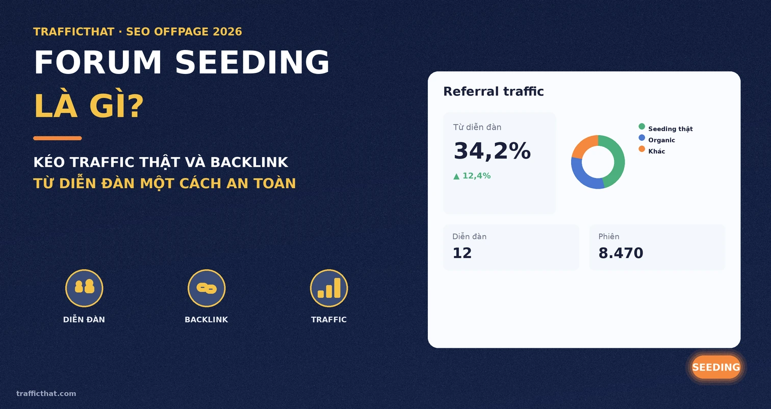 Forum seeding là gì Forum seeding là gì – kéo traffic thật và backlink từ diễn đàn an toàn