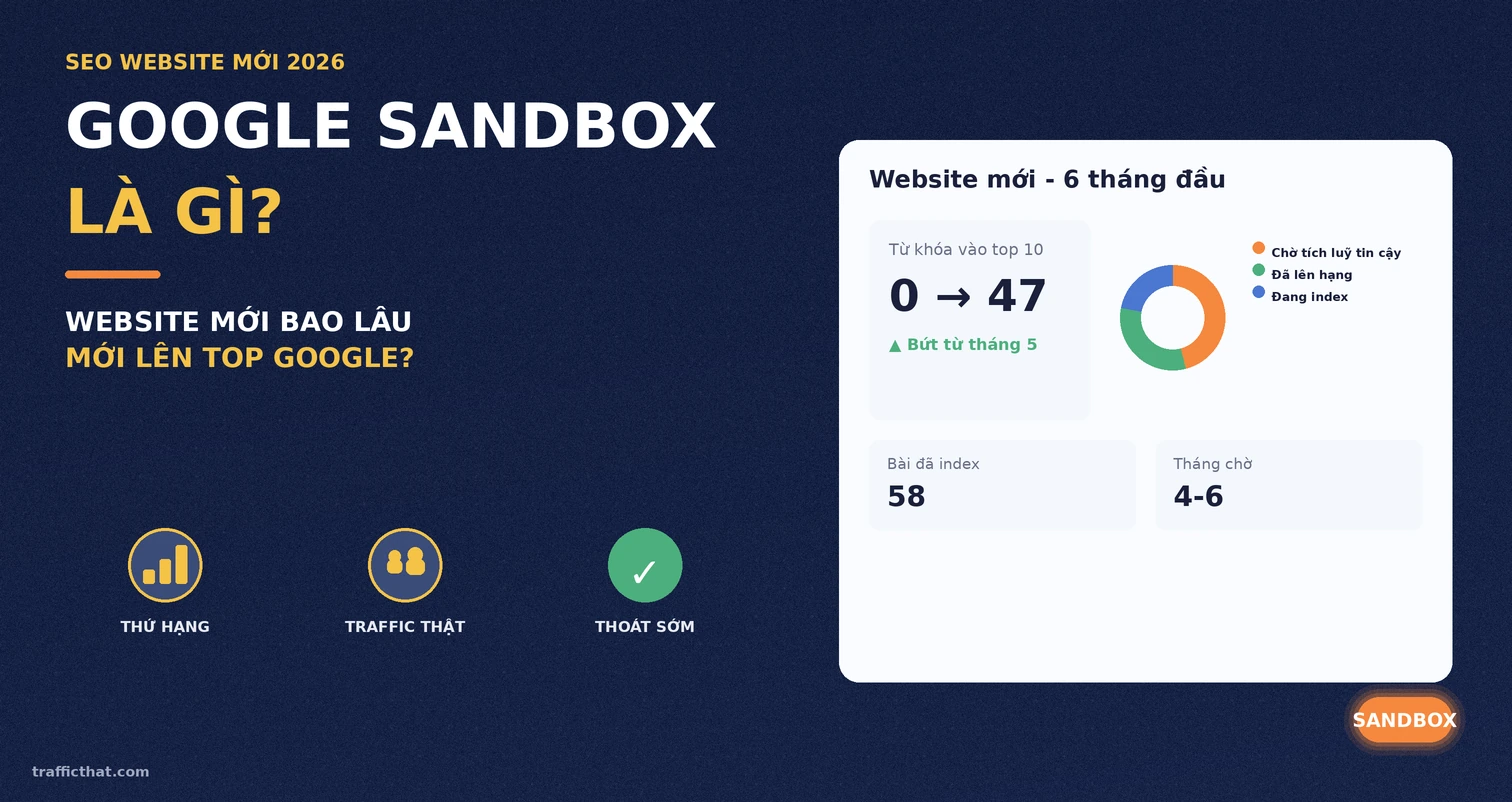 Google Sandbox là gì? Website mới bao lâu mới lên top Google