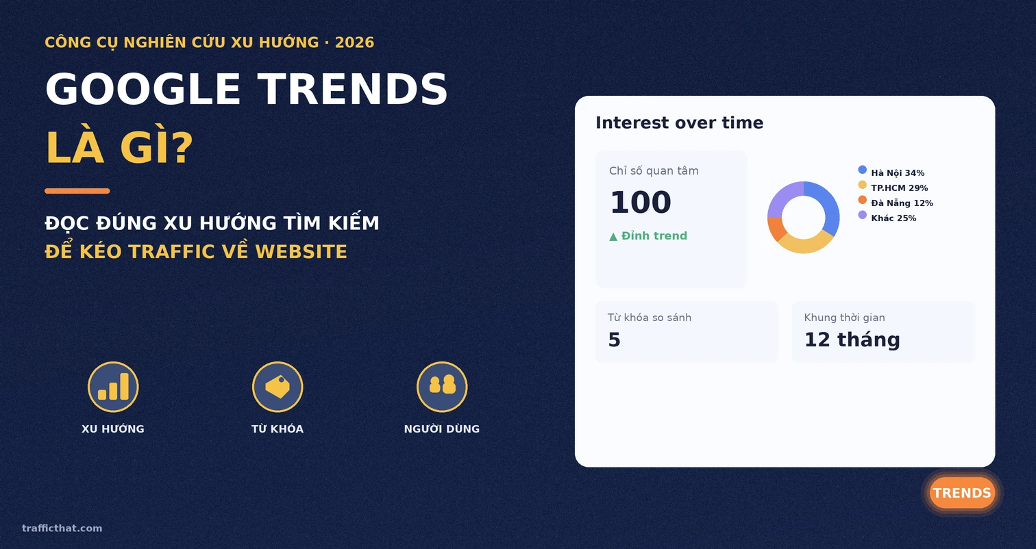 Google Trends là gì – bảng điều khiển xu hướng tìm kiếm và chỉ số quan tâm