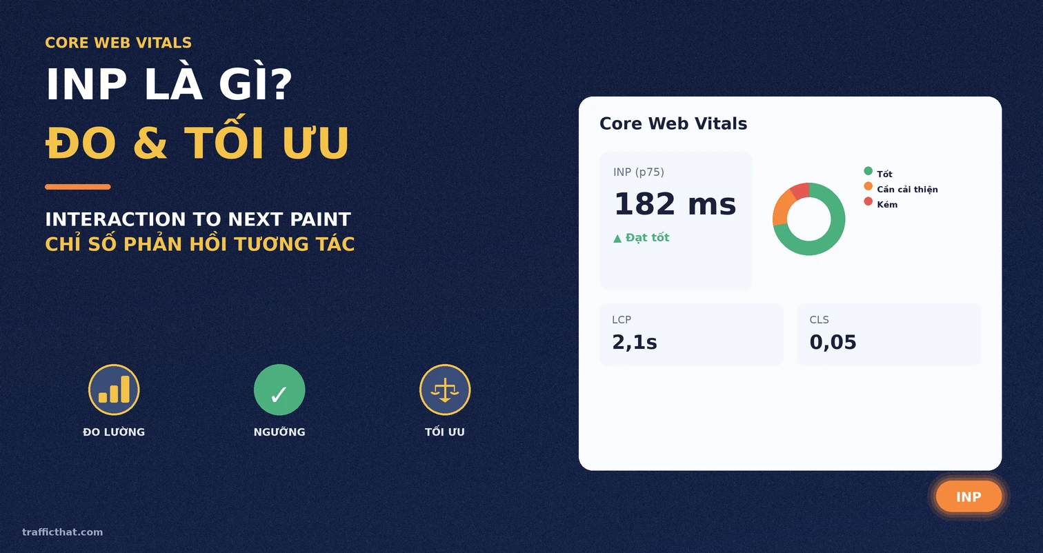 INP là gì - chỉ số Interaction to Next Paint trong Core Web Vitals