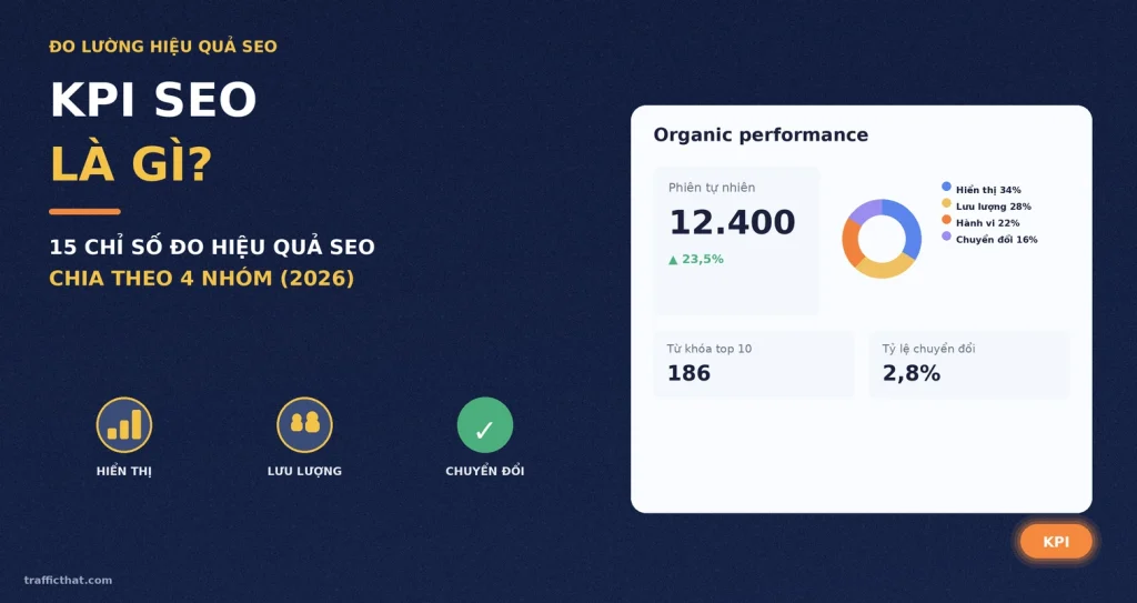 KPI SEO Là Gì? 15 Chỉ Số Đo Lường Hiệu Quả SEO (2026)