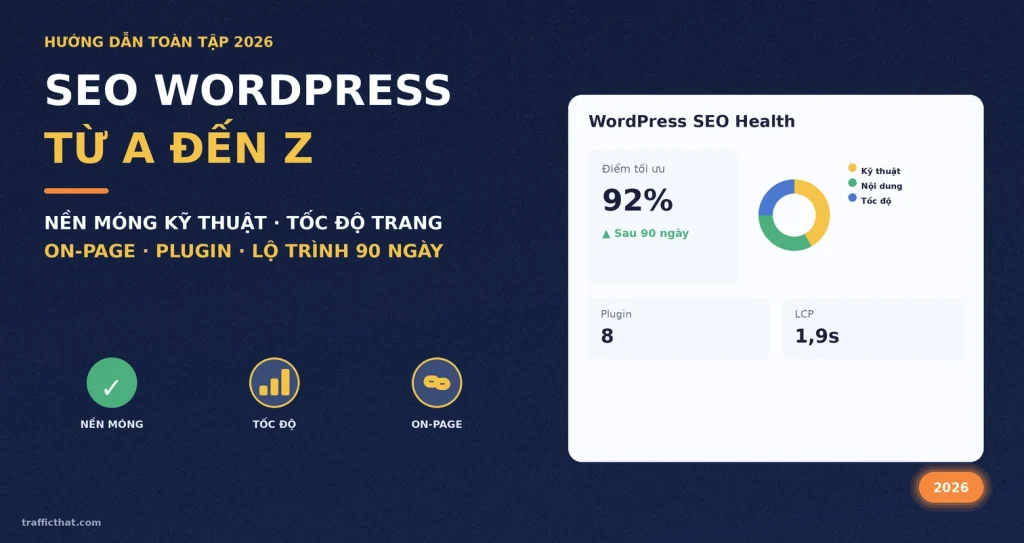 SEO WordPress: Hướng Dẫn Tối Ưu Website WordPress Chuẩn SEO Từ A-Z (2026)